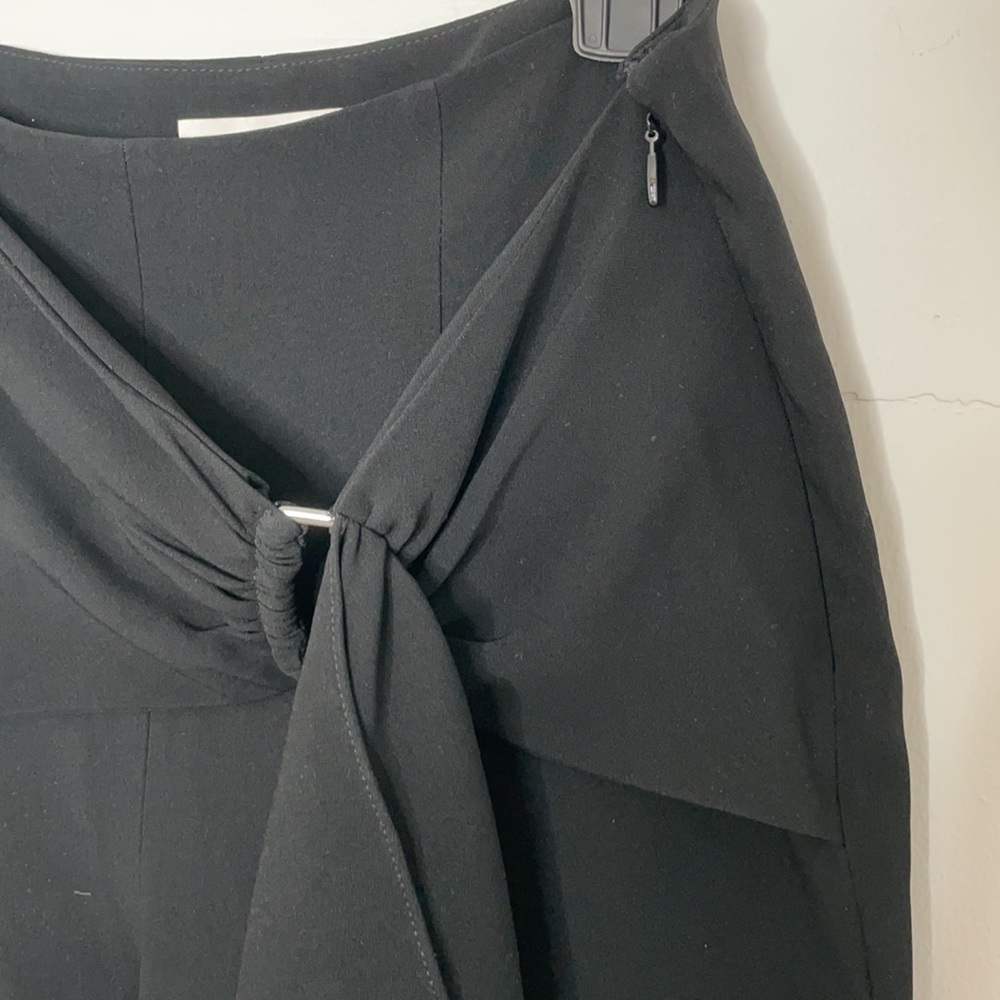 Cinq a sept black pants NWOT tie front - Picture 3 of 7